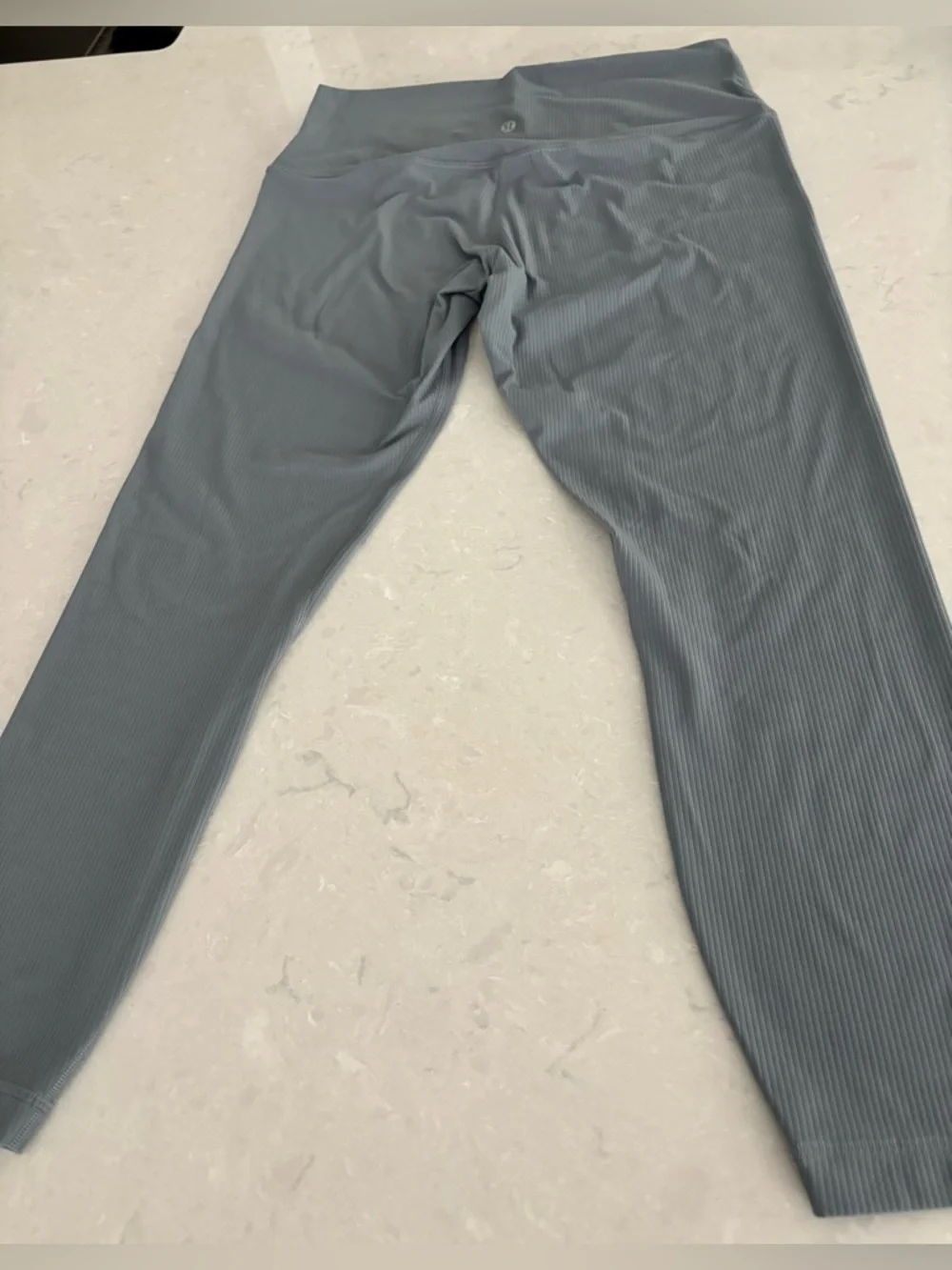 Lululemon Align Ribbed High-Rise Pant 25”, Chambray